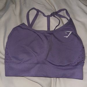LILAC GYMSHARK VITAL SEAMLESS BRA